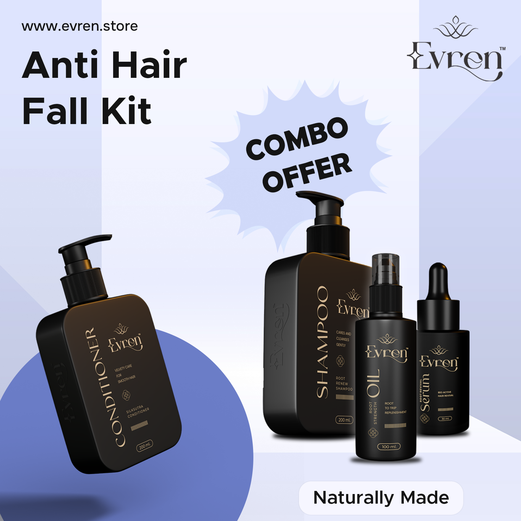 Évren Root Strength Ritual (for antihairfall complete combo)