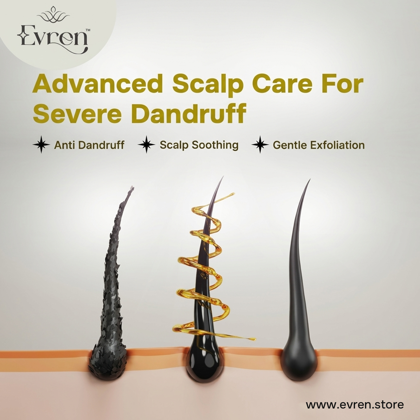 Évren Scalp Clarifying System (for antidandruff complete combo)