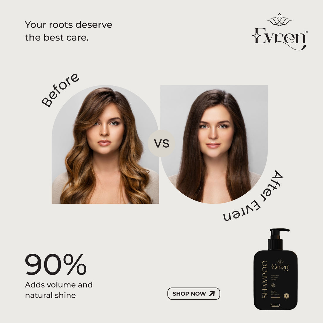 Anti-Hairfall Shampoo |  Reduces Hair Fall & Strengthens from Root to Tip