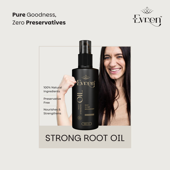 Anti-Hairfall Root Oil | Nourishes Follicles & Promotes Visible Growth