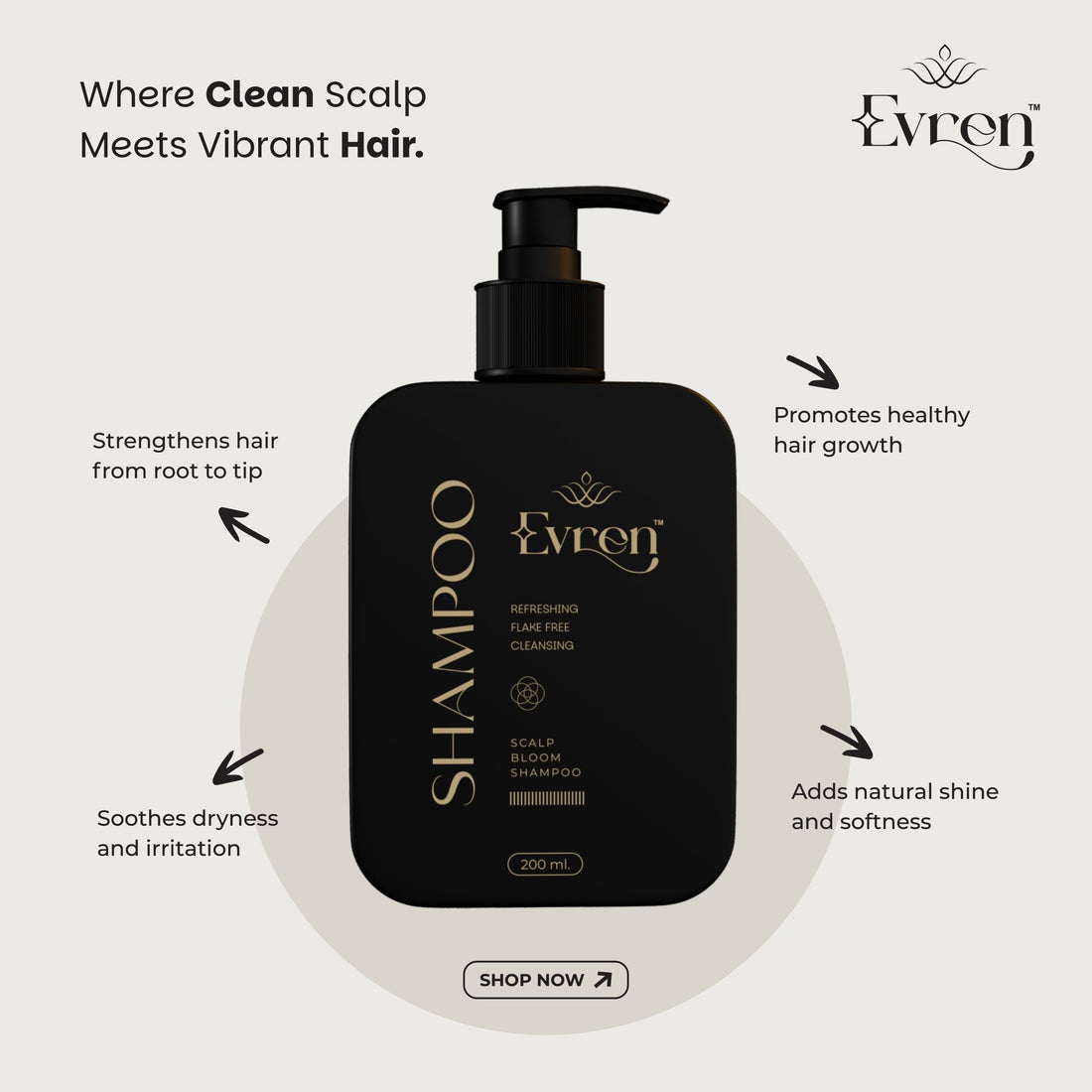 Anti-Dandruff Shampoo |  Up to 100% Flake Reduction & Scalp Calmness